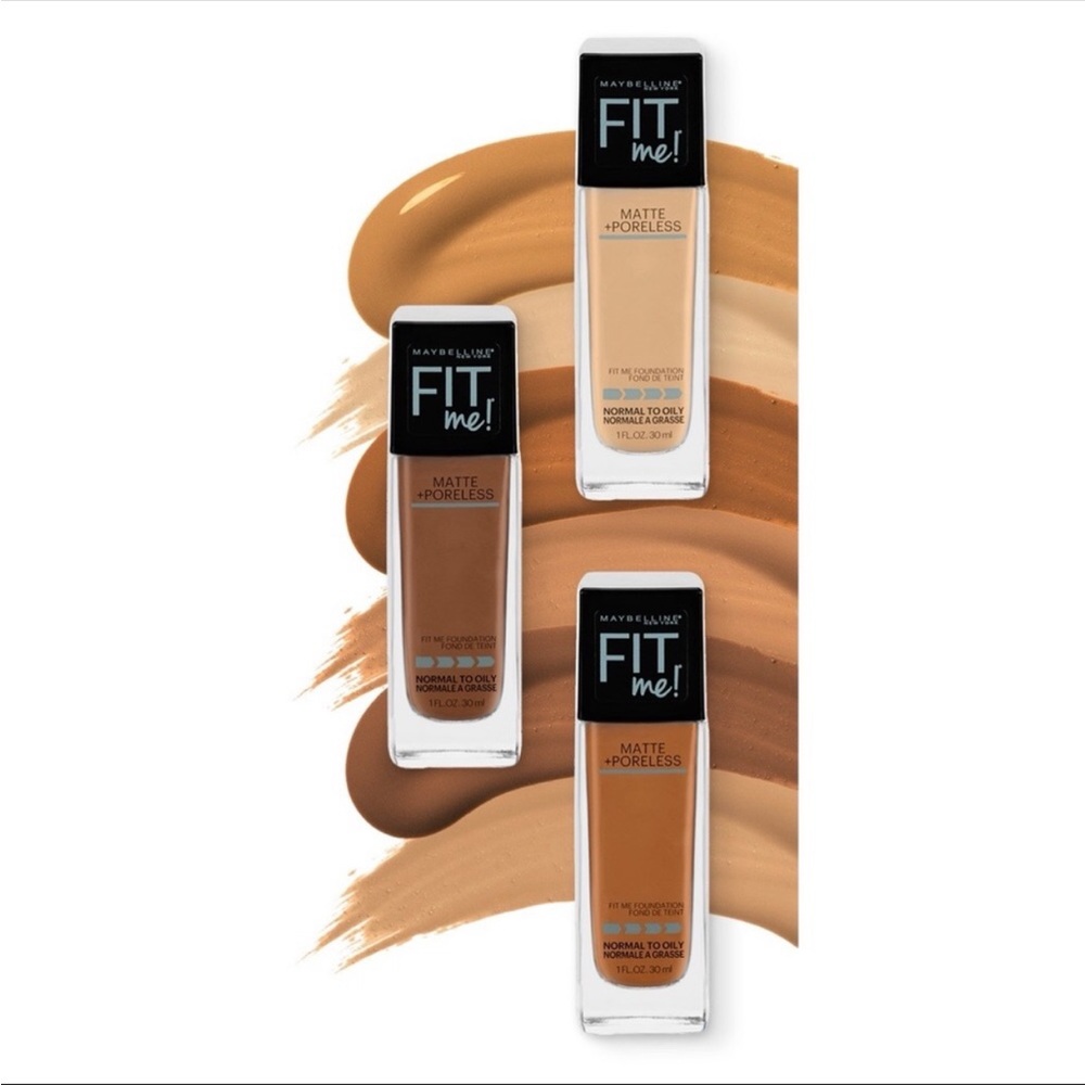 ***Brand New/Maybelline Fit Me Matte + Poreless Foundation***